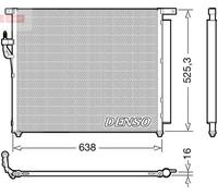 Denso DCN10049 Air Conditioning Condenser