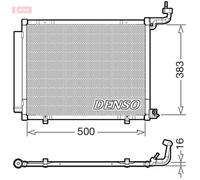 Denso DCN10058 Condenser Unit