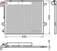 DENSO DCN17057 Condenser, air conditioning for MERCEDES-BENZ