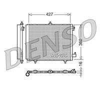 DENSO DCN21009 Air conditioning condenser