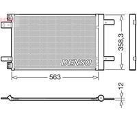 Denso DCN21032 Air Con Condenser