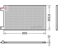 DENSO DCN23041 Air conditioning condenser