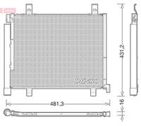 Denso DCN32023 Air Con Condenser