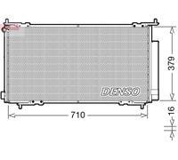 Denso DCN40015 Air Conditioning Condenser