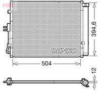 DENSO DCN43005 Air conditioning condenser