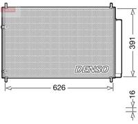 Denso DCN50041 Air Conditioning Condenser