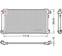 DENSO DCN50061 Air conditioning condenser