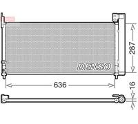 Denso DCN50122 Air Conditioning Condenser