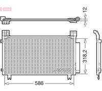 Denso DCN50134 Condenser Unit