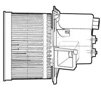 DENSO DEA09060 Interior Blower for FIAT