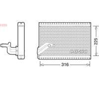 Denso DEV21003 Air Con Evaporator