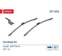 DENSO DF-004 Wiper Blade, universal for SEAT,VW