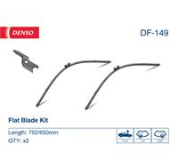 DENSO DF-149 Wiper Blade, universal for CITRO?N,DS,FORD,PEUGEOT