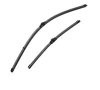 DENSO Flat Front Window Wiper Blade DF155-650/425mm - Premium All Season Replacement Wipers - Side lock Arm - LHD/RHD