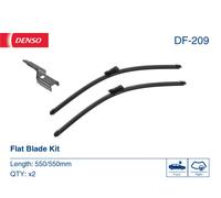 DENSO DF-209 Wiper Blade, universal for LAND ROVER,VW