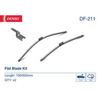 DENSO DF-211 Wiper Blade, universal for VAUXHALL
