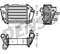 DENSO DIT02005 Intercooler, charger for AUDI
