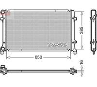 Denso DRM02014 Radiator