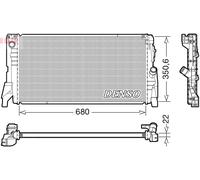 DENSO DRM05118 Radiator, engine cooling for MINI