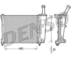 Denso DRM13016 Engine Cooling Radiator