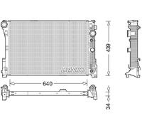 Denso DRM17048 Engine Cooling Radiator