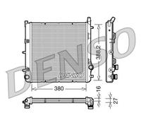 DENSO DRM21005 Radiator, engine cooling for CITRO?N,PEUGEOT