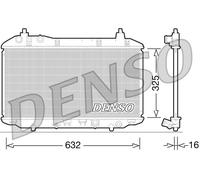 DENSO DRM40031 Radiator, engine cooling for HONDA
