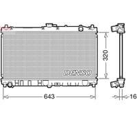 Denso DRM44031 Engine Cooling Radiator