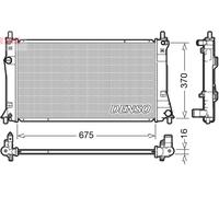 DENSO DRM44035 Radiator, engine cooling for MAZDA