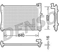 Denso DRM45033 Radiator