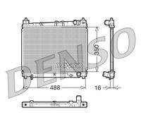 DENSO DRM50006 Engine radiator
