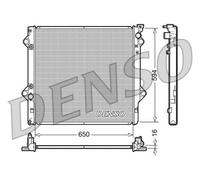 DENSO DRM50036 Radiator, engine cooling for TOYOTA