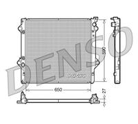 DENSO DRM50047 Radiator, engine cooling for TOYOTA
