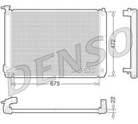DENSO DRM51010 Radiator, engine cooling for LEXUS