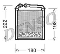 Denso DRR32005 Interior Heating Heat Exchanger