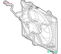 DENSO ENGINE COOLING FAN DER21026