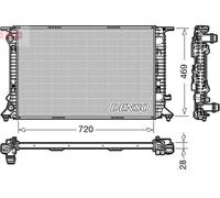 DENSO DRM02022 Engine radiator