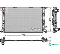 DENSO ENGINE COOLING RADIATOR DRM02022 FOR AUDI