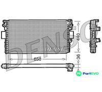 DENSO ENGINE COOLING RADIATOR DRM12004