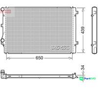 DENSO ENGINE COOLING RADIATOR DRM32041 FOR AUDI SKODA VW