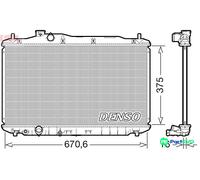 DENSO ENGINE COOLING RADIATOR DRM40105 FOR HONDA