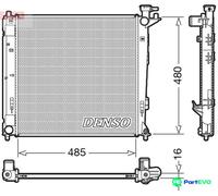 DENSO ENGINE COOLING RADIATOR DRM41008 FOR HYUNDAI KIA