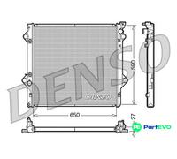 DENSO ENGINE COOLING RADIATOR DRM50047 FOR TOYOTA