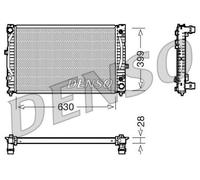 Denso Engine Cooling Radiator Fits Audi Skoda VW DRM02031