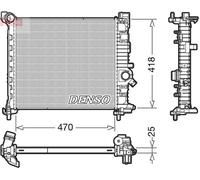 Denso Engine Cooling Radiator Fits Opel Meriva Vauxhall Meriva DRM20114