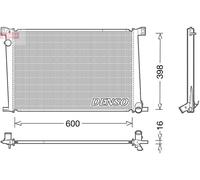 DENSO DRM05007 Engine radiator