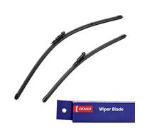 DENSO Flat Front Window Wiper Blade DF201-600/450mm - Premium All Season Replacement Wipers - Pinch tab Arm - RHD