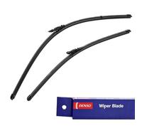 DENSO Flat Front Window Wiper Blade DF202-700/550mm - Premium All Season Replacement Wipers - Pinch tab Arm - RHD