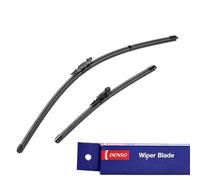 DENSO Flat Front Window Wiper Blade DF203-580/350mm - Premium All Season Replacement Wipers - Pinch tab Arm - RHD