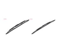 Denso Front & Rear Wiper Blade Set fits Fiat Seicento / 600 1997-2010 0.9 1.1